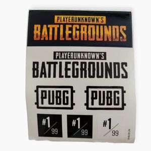 PUBG Sticker Decal Set Player Unknown Battle Grounds Royale Game Gamer